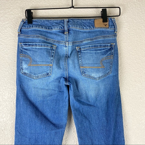 American Eagle Favorite Boyfriend Jeans Distressed 4 - Picture 6 of 13